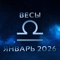 Гороскоп для ♎ Весов на январь 2026 года