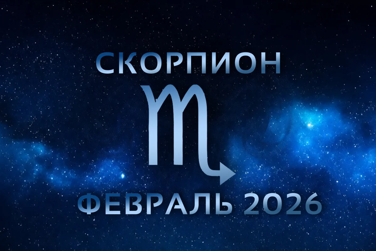 Гороскоп на февраль 2026 года для Скорпиона. Финансы, работа, любовь